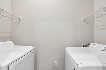 Washer/dryer in unit